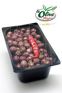 Miccio Olive Nere Passoloni Condite (3kg) al KG